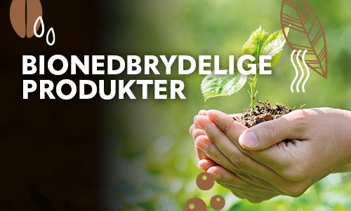 Bionedbrydelige produkter - MENY kaffe Bionedbrydelige produkter - MENY kaffe